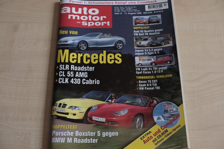 Deckblatt Auto Motor und Sport (17/1999)